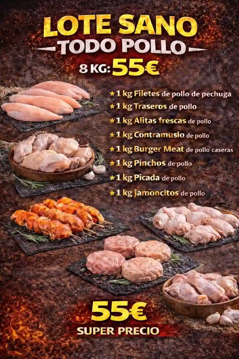 Lote Sano Todo Pollo
