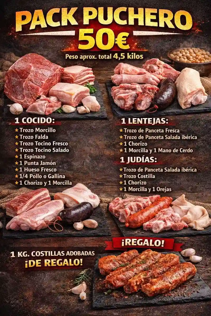 Pack Puchero para cocido y legumbres